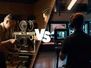Traditional Film Making vs Virtual Production