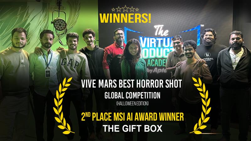 Vive Mars Award Won by Virtual Production Academy