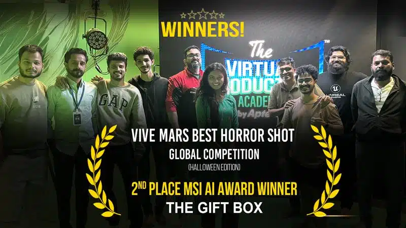 Vive Mars Award Won by Virtual Production Academy